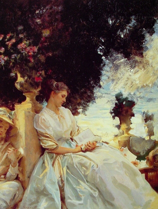 John Singer Sargent In a Garden Corfu